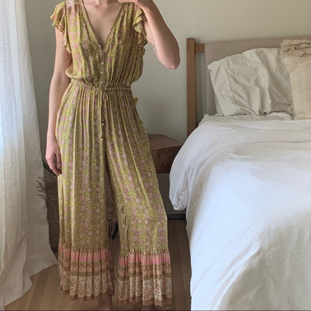 Spell & The Gypsy Collective Dahlia Pantsuit Jumpsuit Bronze